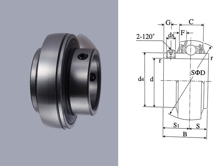 Pillow block ball bearings UC205 UCP205 Pillow block ball bearings UC205 UCP205